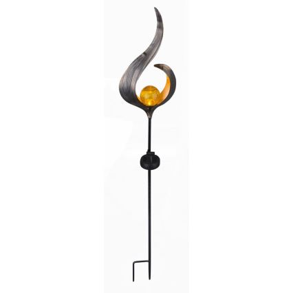 Globo - LED Napelemes lámpa LED/0,02W/3V 600mAh IP44 bronz