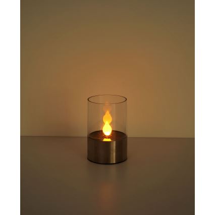 Globo - LED napelemes lámpa LED/0,06W/1,2V 1800K IP44 100 mAh