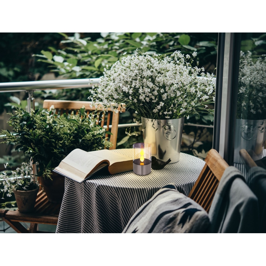 Globo - LED Napelemes lámpa LED/0,06W/3,2V 1800K IP44 100 mAh