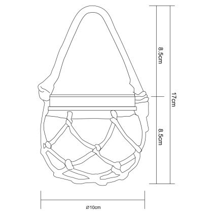Globo - LED Napelemes lámpa LED/0,06W/3,2V IP44