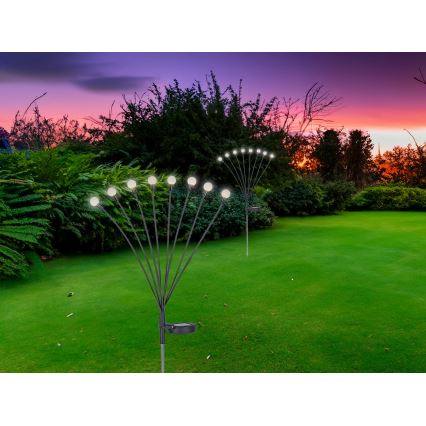 Globo - LED Napelemes lámpa 8xLED/0,06W/3,2V 3000K IP44 300 mAh