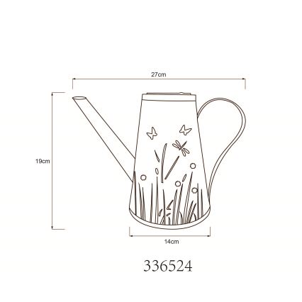 Globo - LED Napelemes lámpa LED/0,03W/1,2V IP44