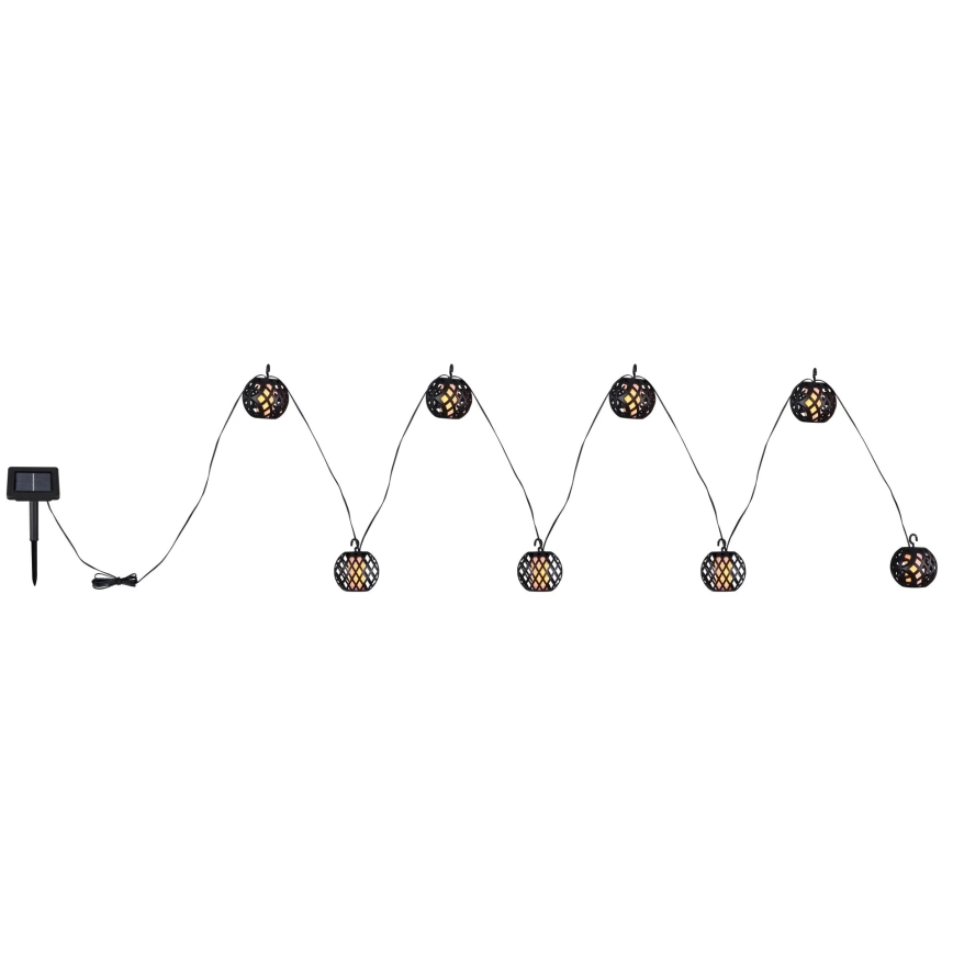 Globo - LED napelemes dekorációs lánc 98xLED/0,1W/3V 410 cm IP44 600 mAh