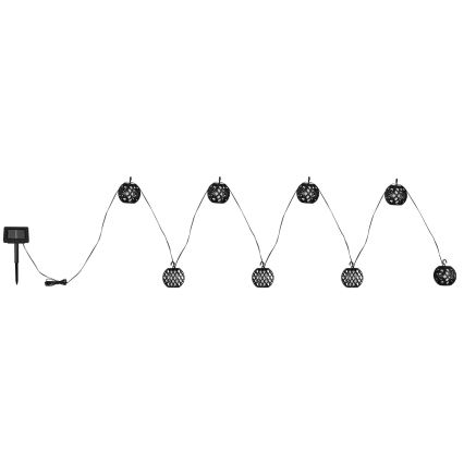 Globo - LED napelemes dekorációs lánc 98xLED/0,1W/3V 410 cm IP44 600 mAh