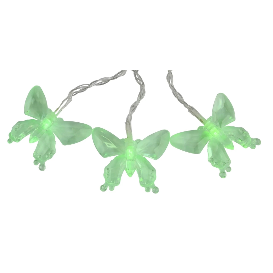 Globo - LED RGB Dekoratív lánc 10xLED/0,06W/3,2V 470 cm IP44