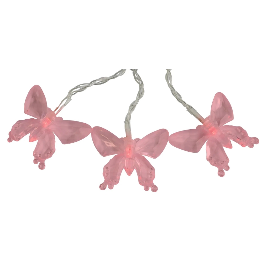 Globo - LED RGB Dekoratív lánc 10xLED/0,06W/3,2V 470 cm IP44