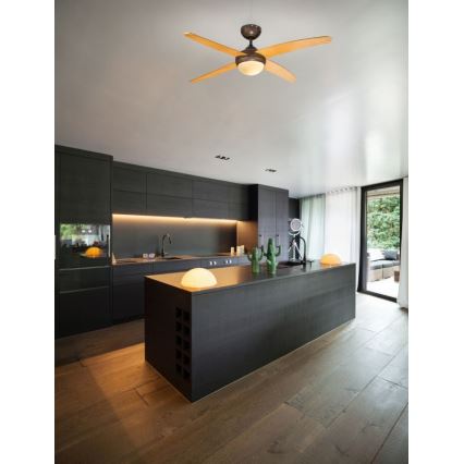 Globo - Mennyezeti ventilátor 1xE14/60W/230V