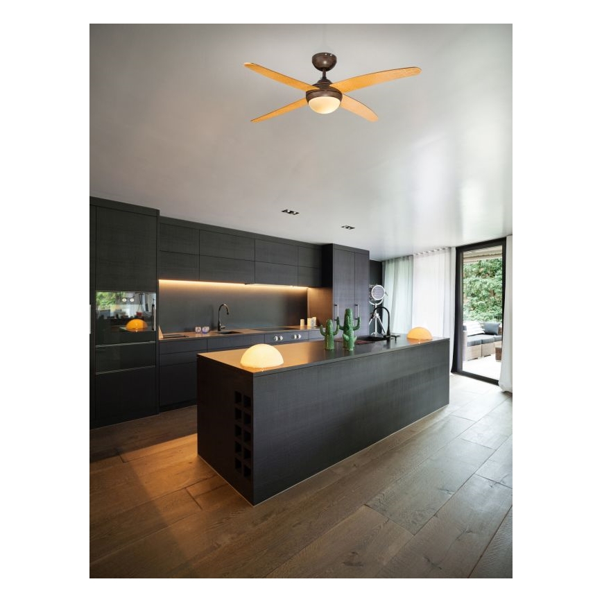 Globo - Mennyezeti ventilátor 1xE14/60W/230V