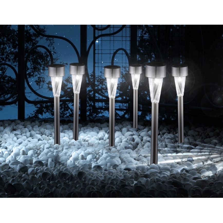 Globo 3387-36 - Napelemes lámpa 1xLED/0,06W/3,2V IP44 600 mAh