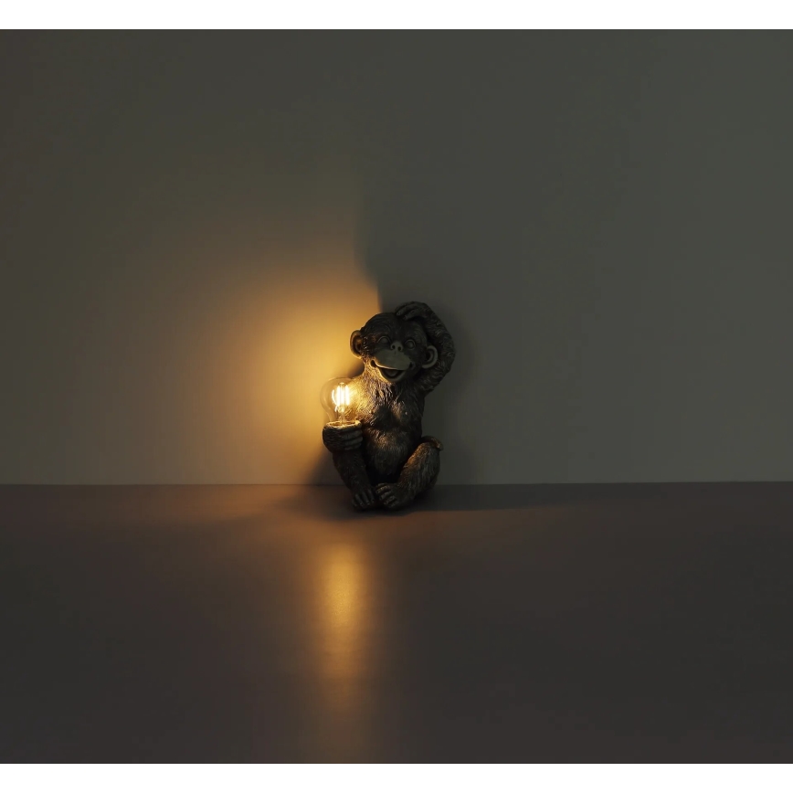 Globo - LED Napelemes dekoráció LED/0,02W/3V IP44 majom