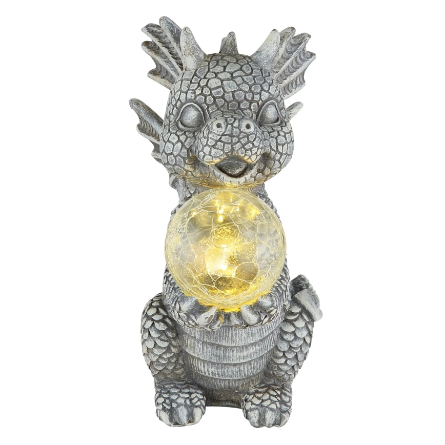 Globo - LED napelemes dekoráció LED/0,02W/3V IP44 sárkány 300 mAh