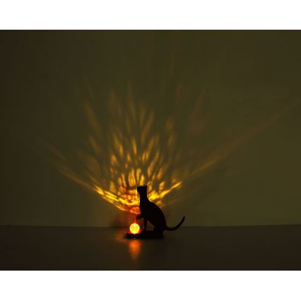 Globo - LED Napelemes lámpa LED/0,06W/3V IP44 macska