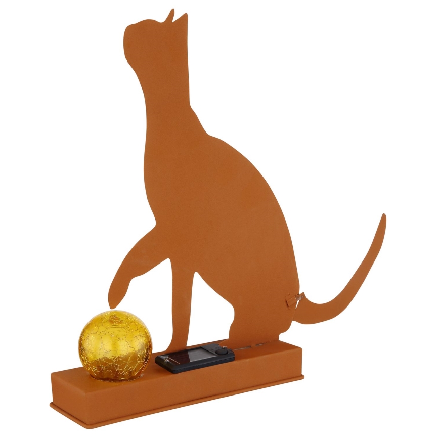 Globo - LED Napelemes lámpa LED/0,06W/3V IP44 macska