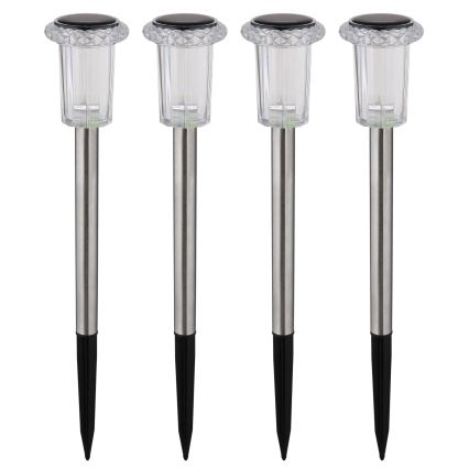 Globo - 4 db-os készlet LED napelemes lámpa LED/0,06W/1,2V IP44 100 mAh