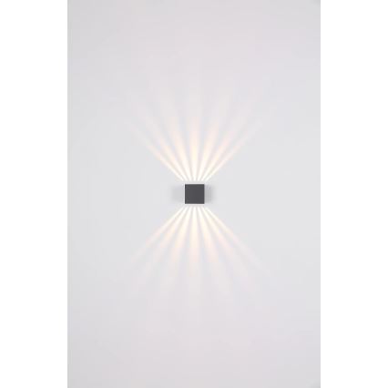 Globo - LED kültéri fali lámpatest LED/6 W/230 V IP54 antracit