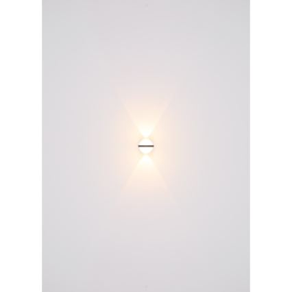 Globo - LED Kültéri fali lámpa LED/12W/230V IP54 fekete