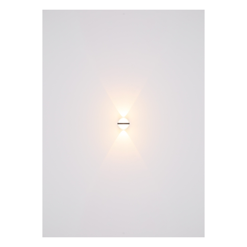 Globo - LED Kültéri fali lámpa LED/12W/230V IP54 fekete