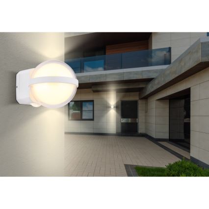 Globo - LED Kültéri fali lámpa LED/12W/230V IP54 fehér