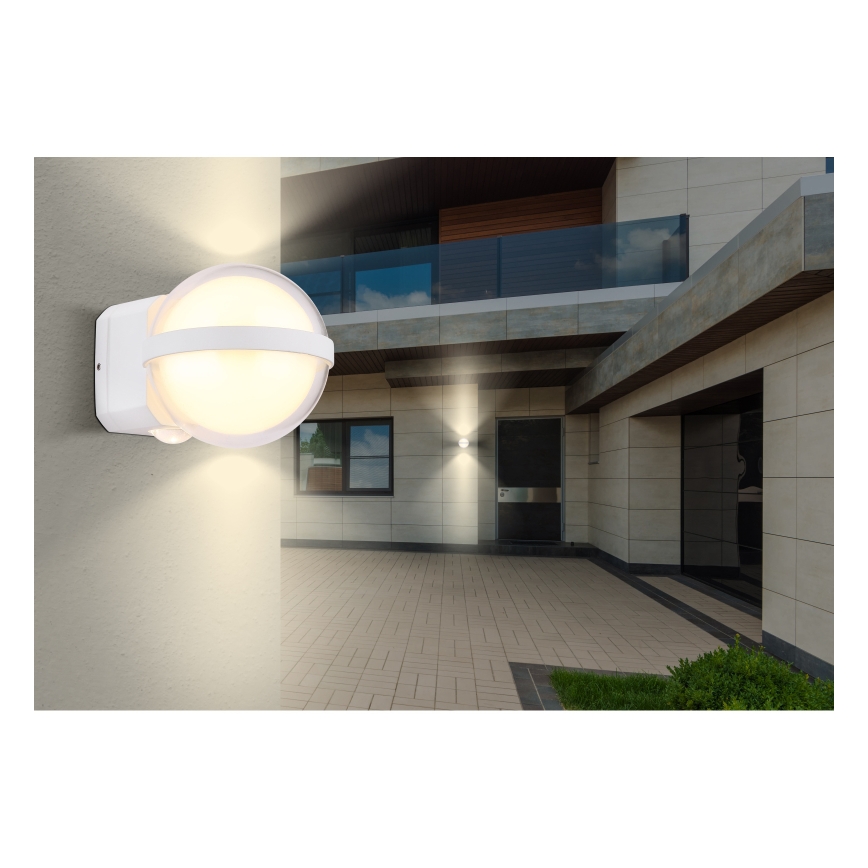 Globo - LED Kültéri fali lámpa LED/12W/230V IP54 fehér