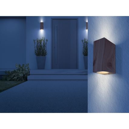 Globo - Kültéri fali lámpa 2xGU10/35W/230V IP44