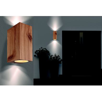 Globo - Kültéri fali lámpa 2xGU10/35W/230V IP44