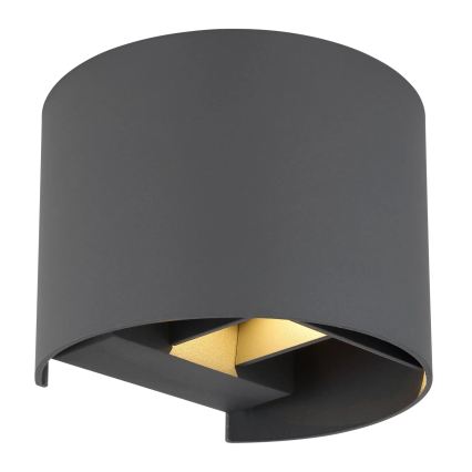 Globo - LED kültéri fali lámpa 2xLED/3W/230V IP54