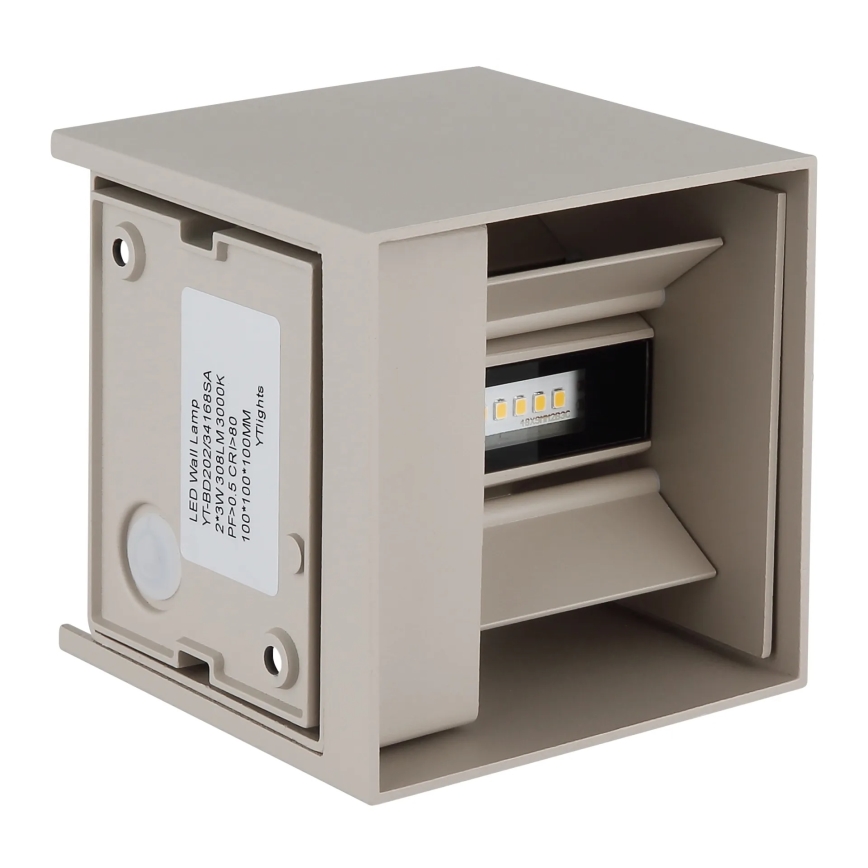 Globo - LED kültéri fali világítótest 2xLED/3W/230V IP54