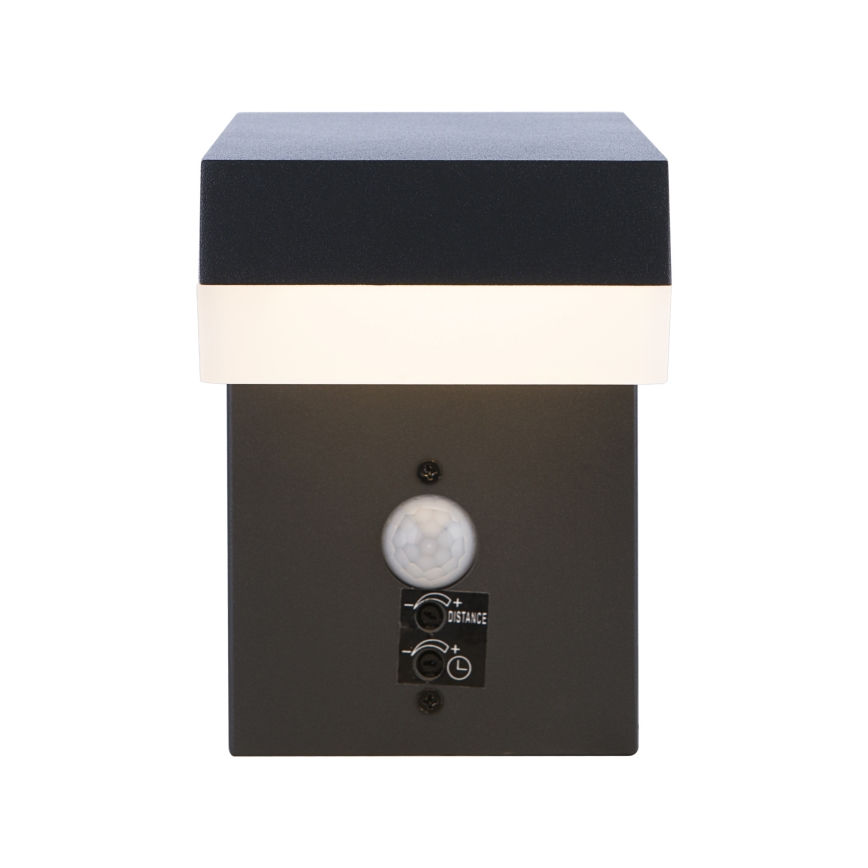 Globo - LED kültéri fali lámpa érzékelővel LED/9,5W/230V IP44