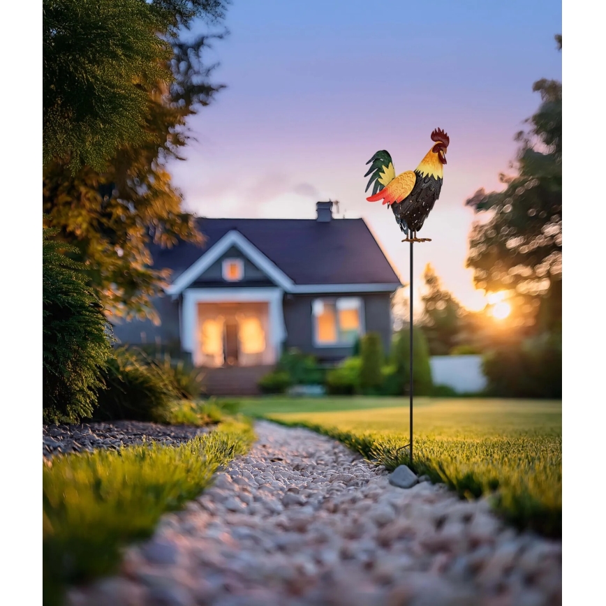 Globo - LED napelemes dekoráció LED/0,02W/3V IP44 300 mAh kakas