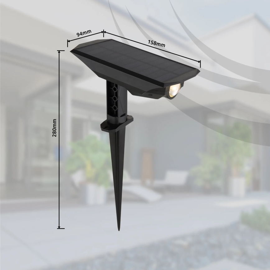 Globo - LED Szolár lámpa 2in1 LED/1W/3V IP44