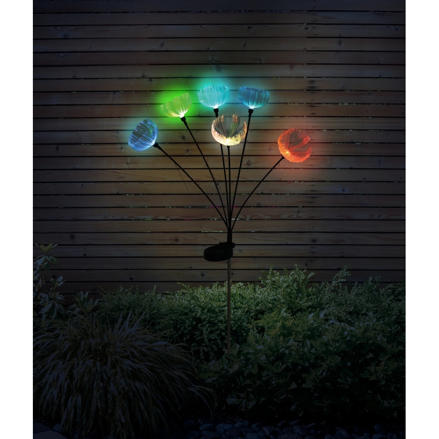 Globo - LED RGB napelemes világítótest 6xLED/1,2V IP44 300 mAh