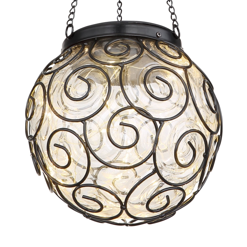 Globo - LED Napelemes lámpa LED/0,9W/3,2V IP44 fekete