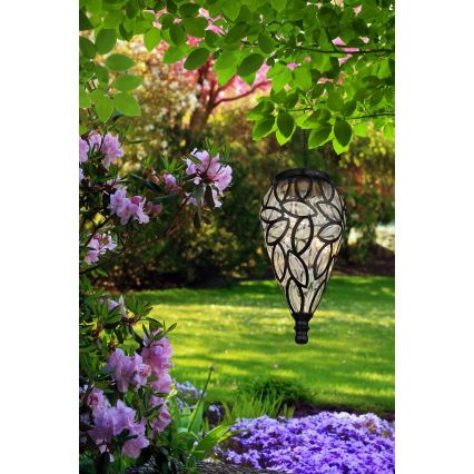 Globo - LED Napelemes lámpa LED/0,9W/3,2V IP44 200 mAh átlátszó