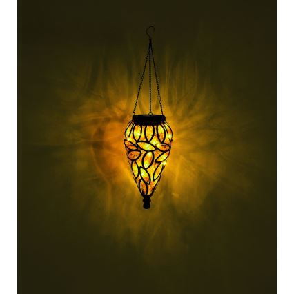 Globo - LED Napelemes lámpa LED/0,9W/3,2V IP44 sárga