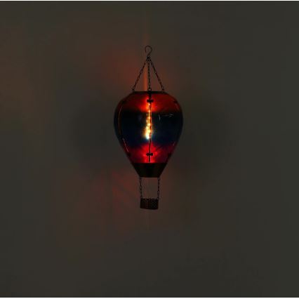 Globo - LED Függesztett napelemes dekoráció 24xLED/0,2W/3V IP44 Repülő léggömb