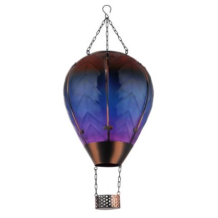 Globo - LED Függesztett napelemes dekoráció 24xLED/0,2W/3V IP44 Repülő léggömb