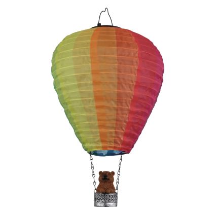 Globo - LED Függesztett napelemes dekoráció 24xLED/0,06W/3V IP44 Repülő léggömb