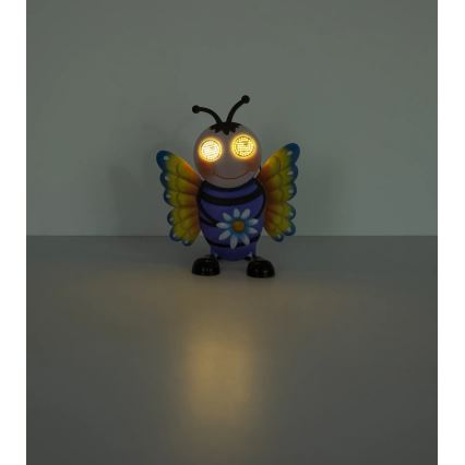 Globo - LED napelemes lámpa 104xLED/3V IP44 300 mAh méhecske