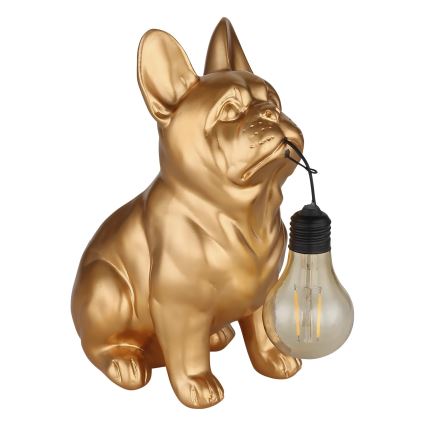 Globo - LED napelemes lámpa LED/3V IP44 300 mAh aranyszínű kutya