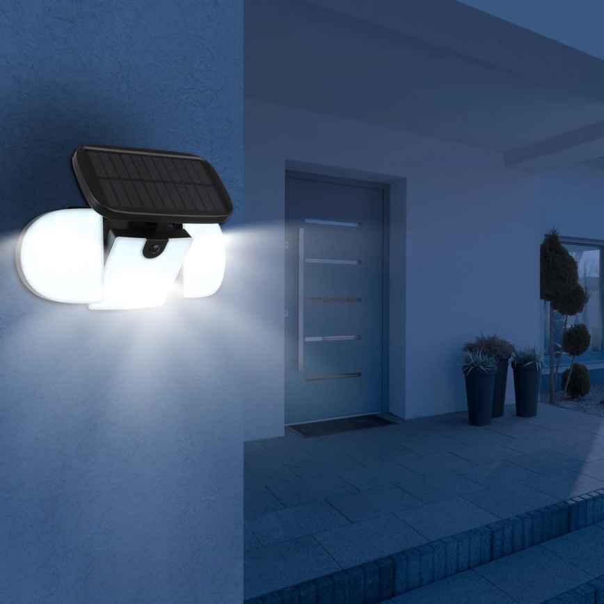 Globo - LED napelemes lámpa érzékelővel LED/3,7V IP44 2000 mAh