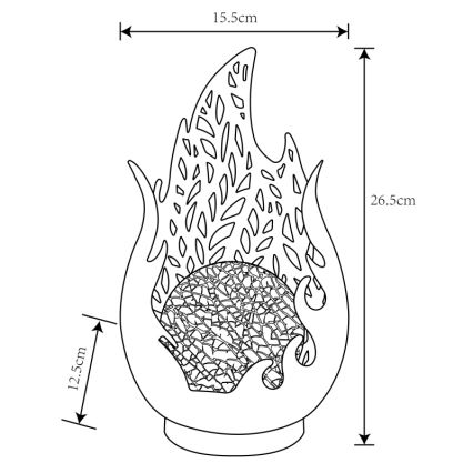 Globo - LED Napelemes lámpa LED/0,06W/3,2V 3000K IP44