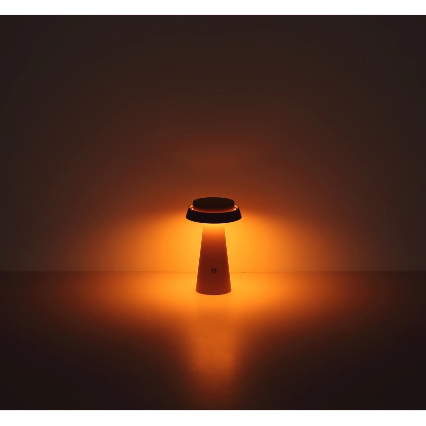 Globo - LED Dimmelhető napelemes érintős lámpa LED/4W/3,7W IP54 rózsaszín