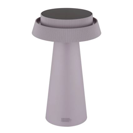 Globo - LED Dimmelhető napelemes érintős lámpa LED/4W/3,7W IP54 rózsaszín