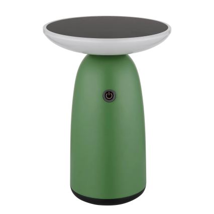 Globo - LED állítható fényerejű napelemes érintőlámpa LED/10W/3,7V IP54 3600 mAh zöld