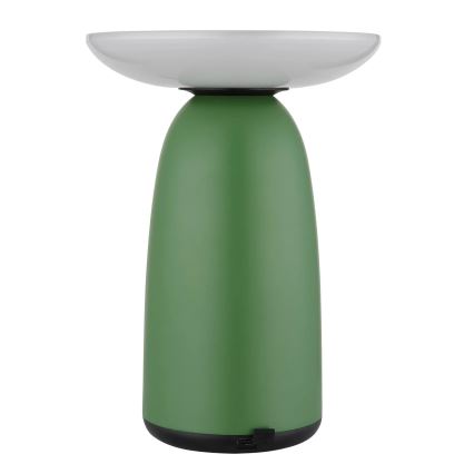 Globo - LED állítható fényerejű napelemes érintőlámpa LED/10W/3,7V IP54 3600 mAh zöld