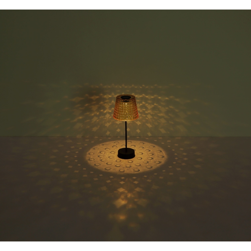 Globo - KÉSZLET 2x LED napelemes lámpa LED/0,06W/3V IP44 40 mAh narancssárga