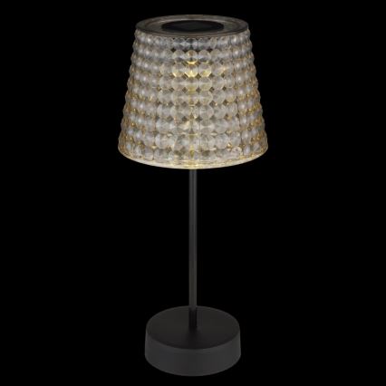 Globo 36634-2S - KÉSZLET 2x LED Napelemes lámpa SOLAR LED/0,06W/3V IP44 40 mAh szürke