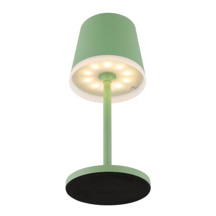 Globo - LED Napelemes lámpa LED/0,06W/3V 3000K IP44 zöld