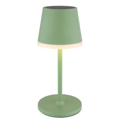 Globo - LED Napelemes lámpa LED/0,06W/3V 3000K IP44 zöld