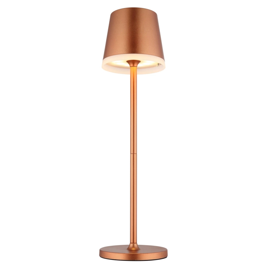 Globo - LED Napelemes lámpa LED/0,6W/3V 3000K IP44 réz